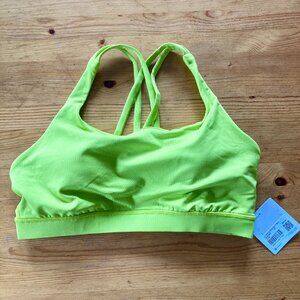 Lululemon Energy Bra Size 10 NWT Lichen Lime